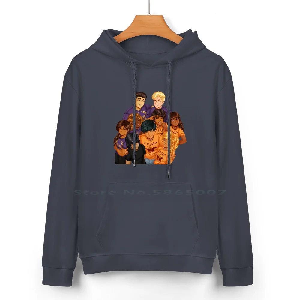 Argo Ii Crew Pure Cotton Hoodie Sweater 24 Colors Percy Jackson Annabeth Chase Nico Di Angelo Jason Grace Piper Mclean Frank