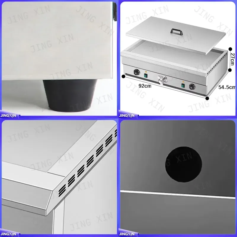 Custom for Electric Pancake Maker Crepe Machine Non Stick Griddle Commercial Kitchen Equipment for Hotel Restaurant Breakfast