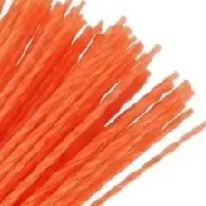 21 Inch 4mm Spiral Twist Trimmer Line 60 Pcs For Brush Cutter String Replacement Maintenance Garden Tool Accessories