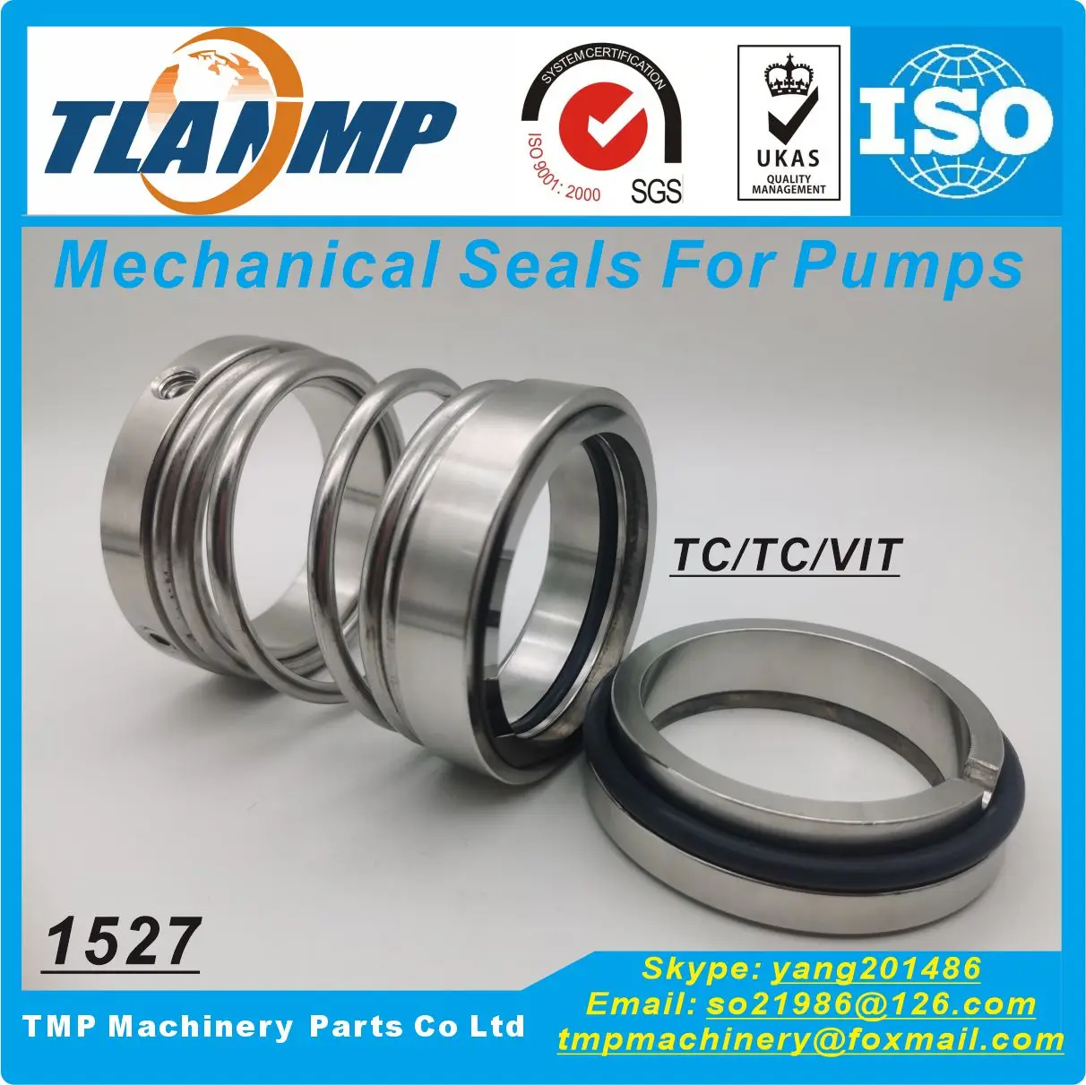 1527-25/28/35/40/45/70/80 Mechanical Seals (Material:Tungsten Carbide/FKM) For pumps