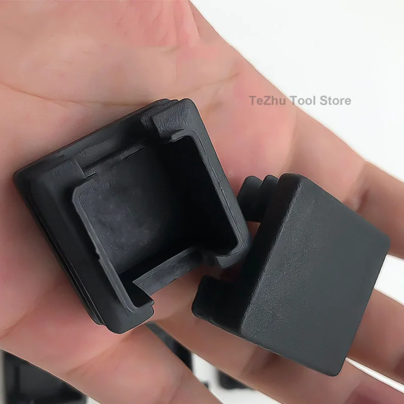 Thickened Tube With Square Plug, Open Tube Plug, Square Foot Pad, Bed Leg Foot Plug, Square Plug
