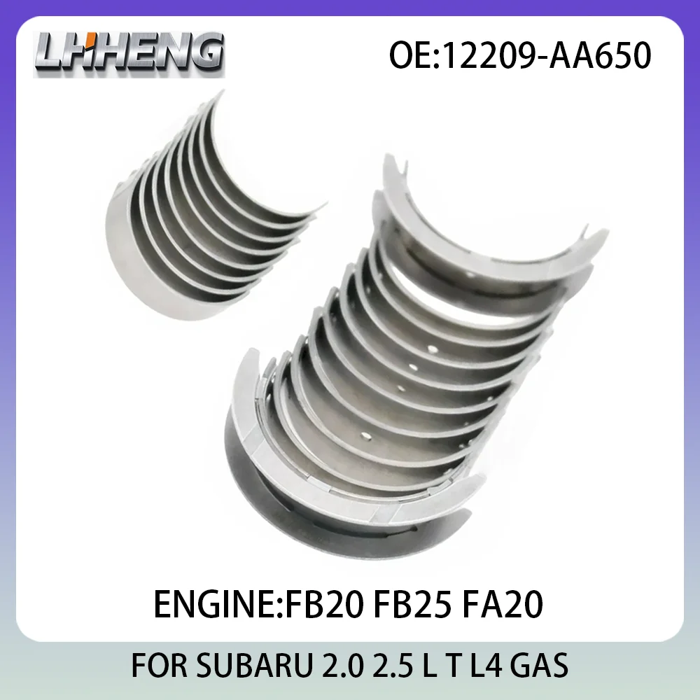 

Engine Main & Rod Bearings Kit 2.0L 2.5L 2.0 L T 2.5 L T L4 GAS For SUBARU FORESTER IMPREZA FB20 FB25 FA20 2010-2020 12209-AA650
