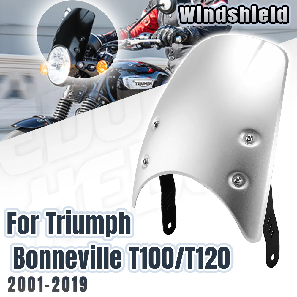 

Обтекатель фар мотоцикла, лобовое стекло для Triumph Bonneville T100 T120 T 100, ветровое стекло для Triumph Thruxton 900