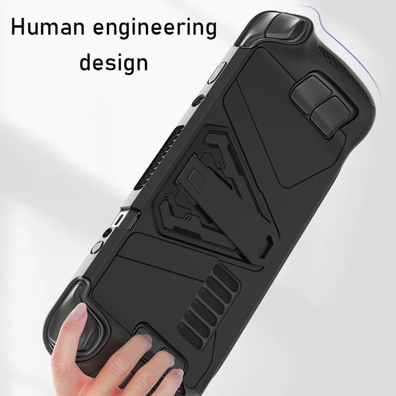 For Steam Deck/oled Console Handheld Protective Case Alloy Folding Bracket Anti-Drop Portable Dropshipping