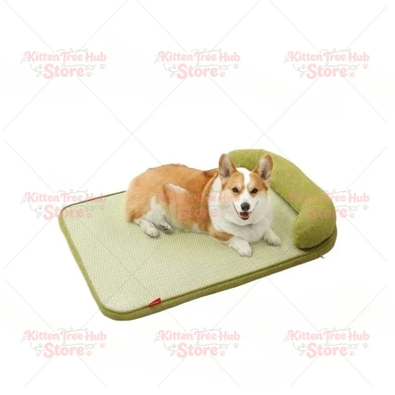 Pet mat, kennel mat, removable and washable cat ice pad, summer cooling dog sleeping floor mat pet ice pad