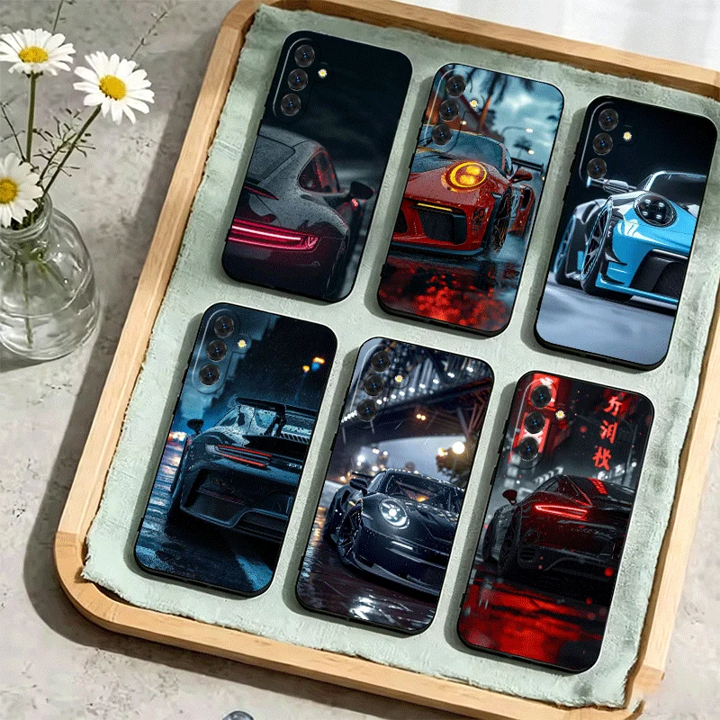 Sports G-GT3 R-RS Car Phone Case For Samsung Galaxy A17 A16 A15 A14 A13 A57 A56 A55 A54 A53 A37 A36 A35 A34 A33 A27 A26 A25 A24