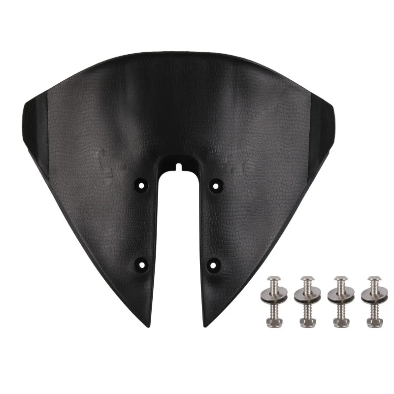 ABS Black Outboard Motor Hydrofoil Fin Marine Boat Stabilizer Tail Wave Pressure Plate Accessories