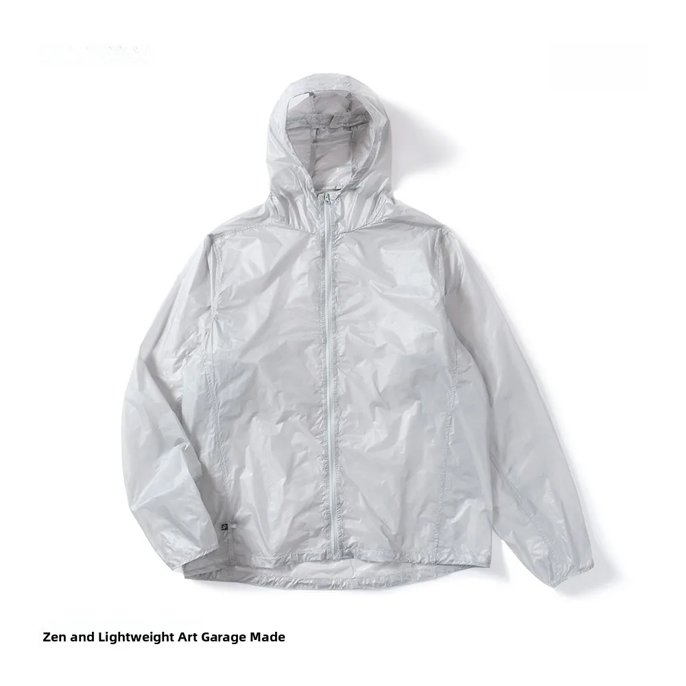 

Сверхлегкая солнцезащитная одежда 55 г, 7D нейлон, ветрозащитная, водостойкая, Qui-Drng, дышащая, приятная для кожи уличная одежда