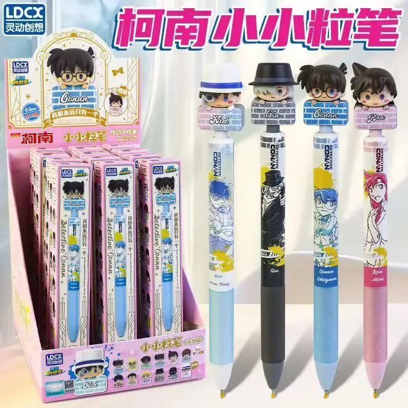 

Detective Conan Mini Gel Pen Blind Box | Kaito Kid Anime Peripheral | High-value Pens for Students School Office
