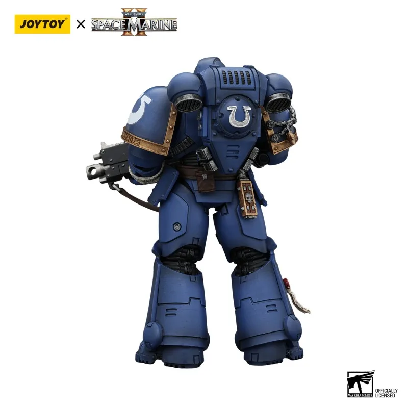 JOYTOY Warhammer 40K Action Figure Uitramarines Lieutenant Titus Gadriel Brother Chairon Joint Movable Figurine Anime Model Toys