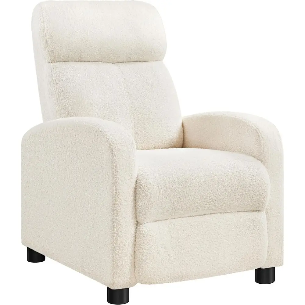 aric Recliner Chair Single Soa Home Theater atting Adjustale ern Single Reclining Chair or Living Room edroom Home Theater Ivory