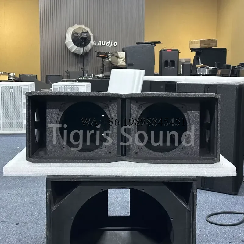 WMWMNU K208 Powered Double 8 Inch Line Array Speakers Dj Sound System Passive Active Professional Audio for Stage