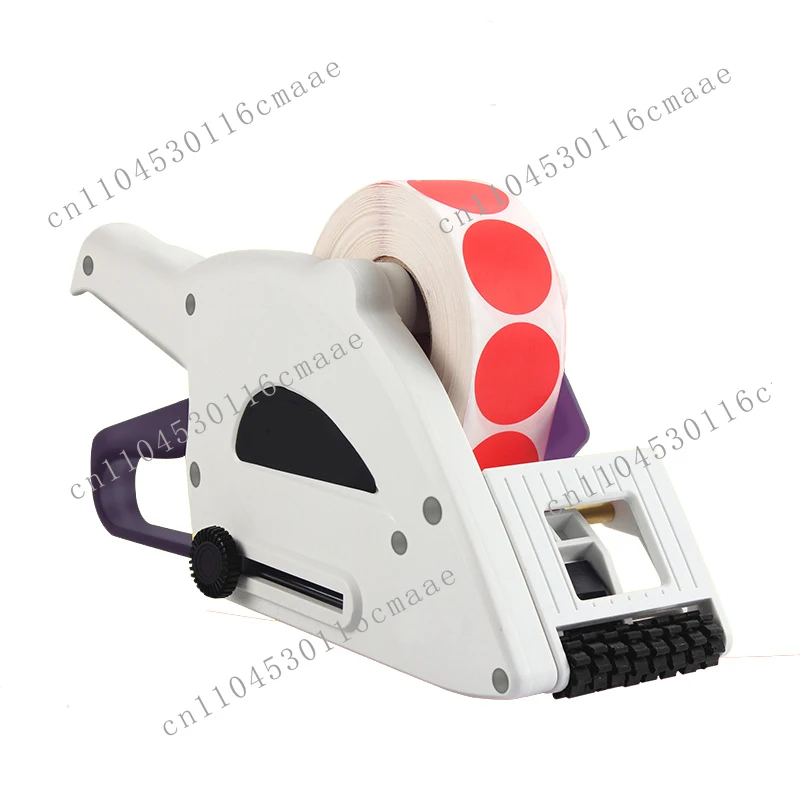 

YH-60 Manual Self-Adhesive Labeling Machine Fast Small Barcode Coding Device Transparent Label Maker for Home & Office Use