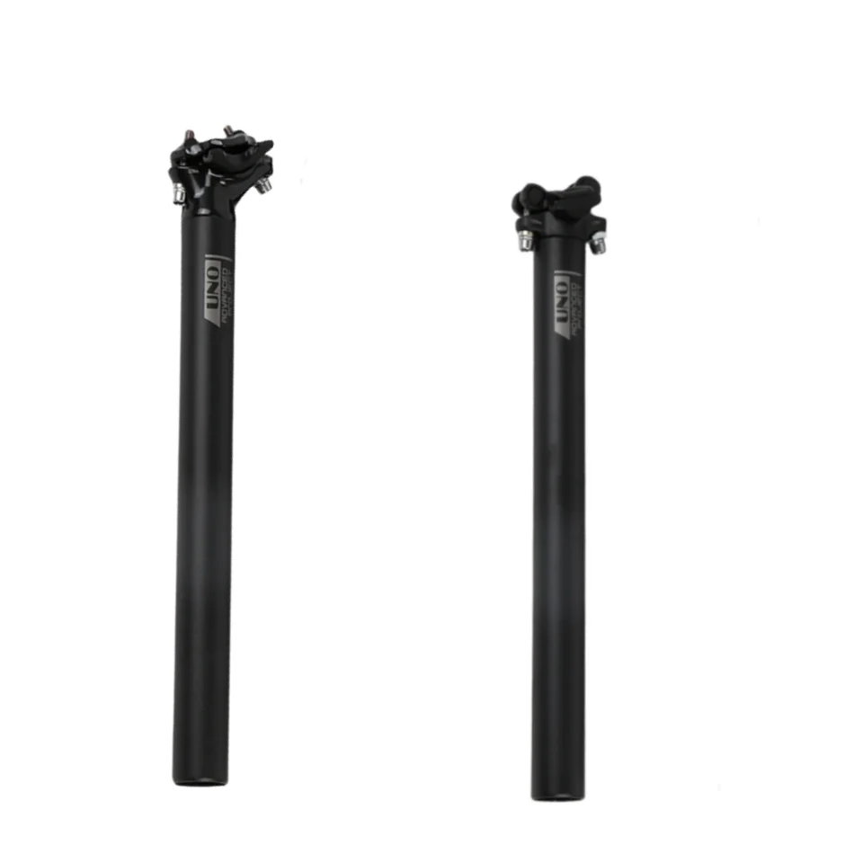 UNO-tija de sillín de aluminio para bicicleta de montaña y carretera, tubo de asiento de 27,2/30,9/31,6mm x 350/400mm