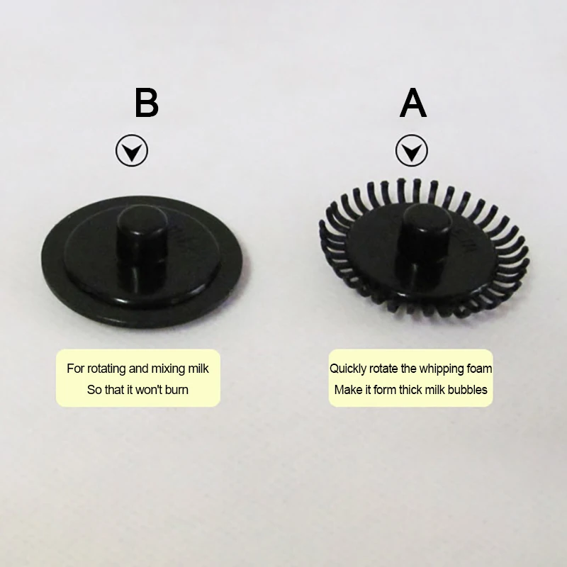 1Pc Głowica mieszająca dojarki Wymienna głowica obrotowa do spieniania mleka Części zamienne do spieniania mleka Hero Home Win Kitchen