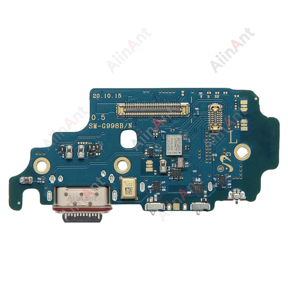 Złącze ładowania USB, port ładowania, taśma flex do Samsung Galaxy S21 Ultra Plus FE G990B G990E G990U G990W — zdjęcie 3