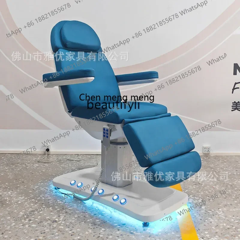 X 32 Electric beauty bed beauty salon medical beauty treatment chair multi-functional lifting inspection pattern embroidery bed