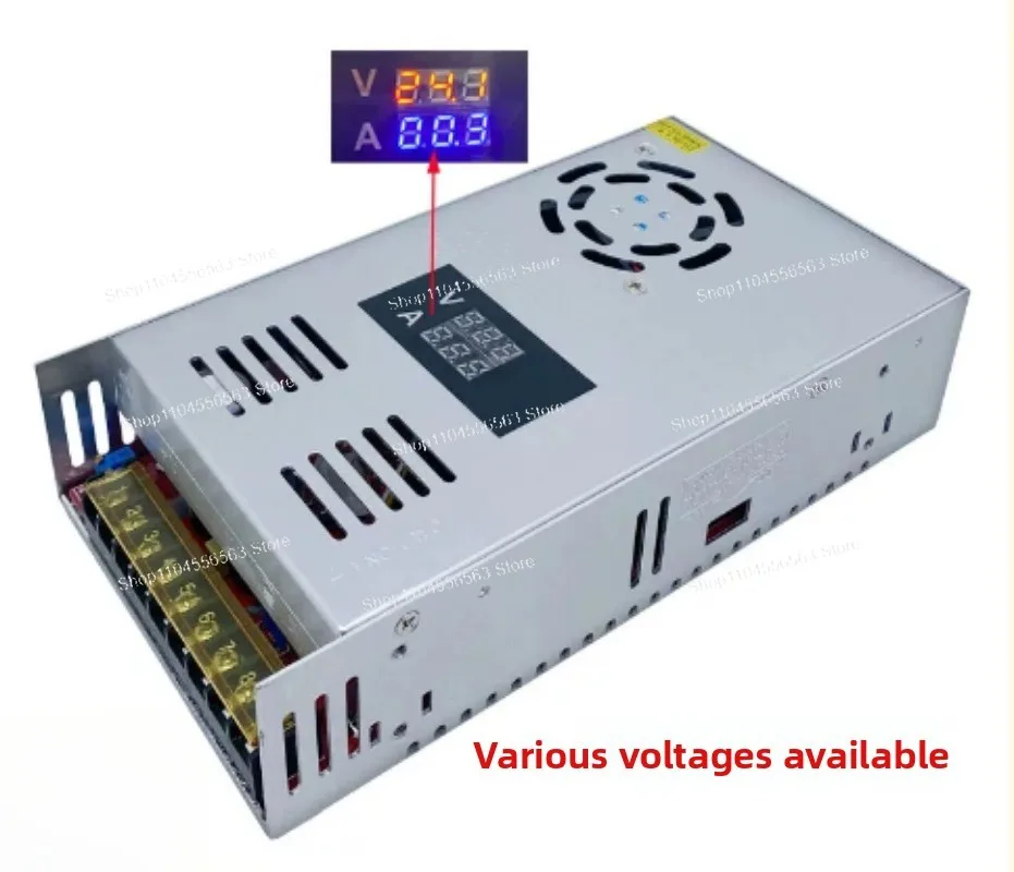 Constant Voltage and Constant Current 400W500W600W Adjustable Switching Power Supply 12V24V36V48V60V70V80V100