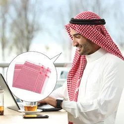 Polyester Men Headscarf Arab Turban Muslim Dubai Scarf Saudi Shawl Hiking Bandana Camping Shemagh Outdoor Accessory Breathing