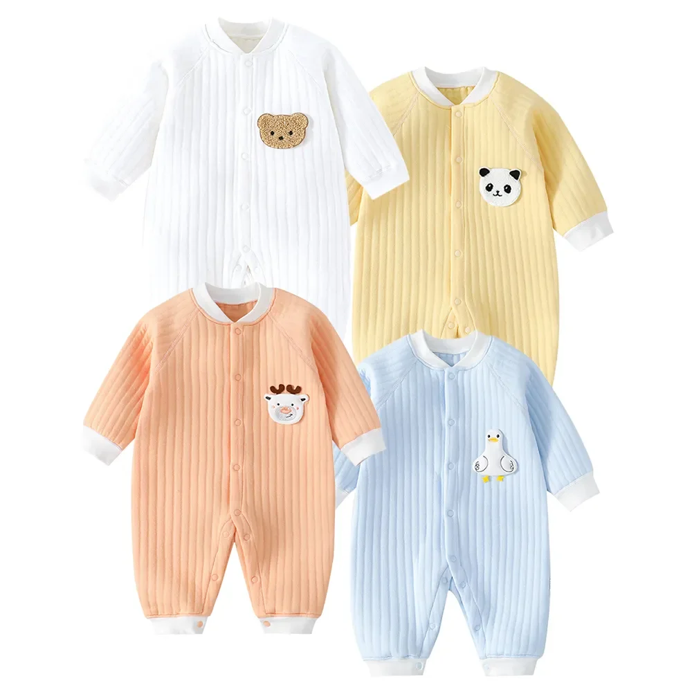 

Rompers for baby girls boys Jumpsuits 100% Cotton Knitting Clothes for newborn girls bodysuit & one pieces newborn baby stuff