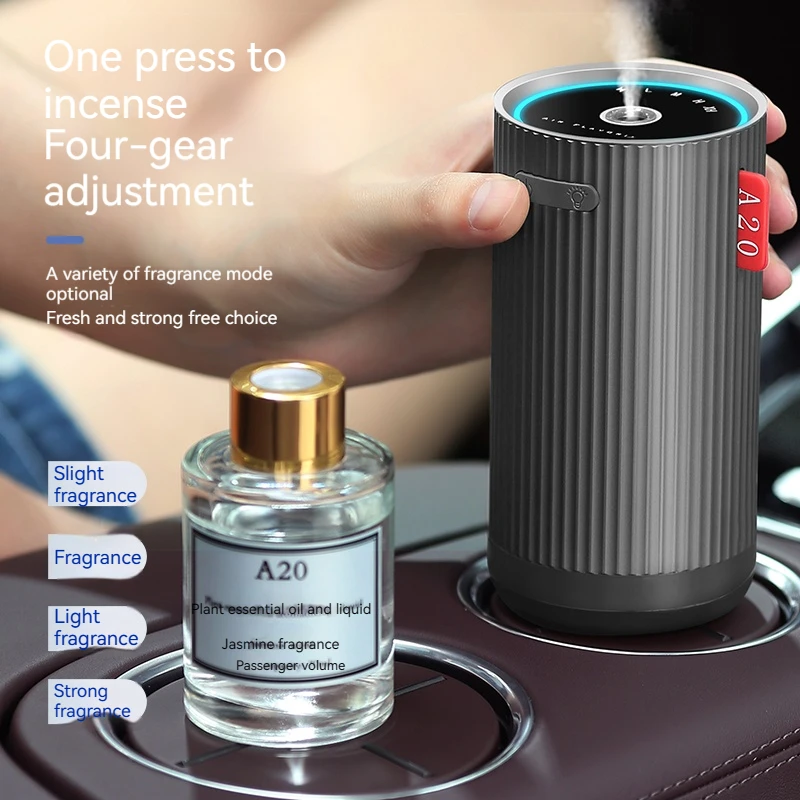 Diffuseur d'huiles essentielles USB portable pour voiture, mini humidificateur à brume fraîche, diffuseur d'arômes, aromathérapie à ultrasons, désodorisants pour la maison