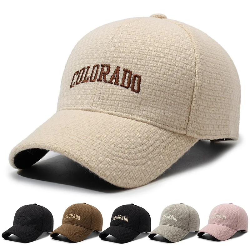

Korean Letter Embroidery Trucker Caps Unisex Autumn Winter Casual Versatile Baseball Hats Students Couple Sport Duck Tongue Hat