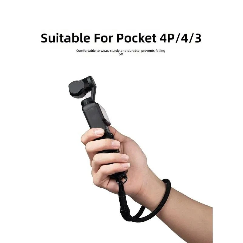 Suitable  for DJI  Pocket 4 3 Wrist Lanyard Protective Case Cover Handheld Storage Bag Anti-Lost Safety Strap Bracelet Accessory