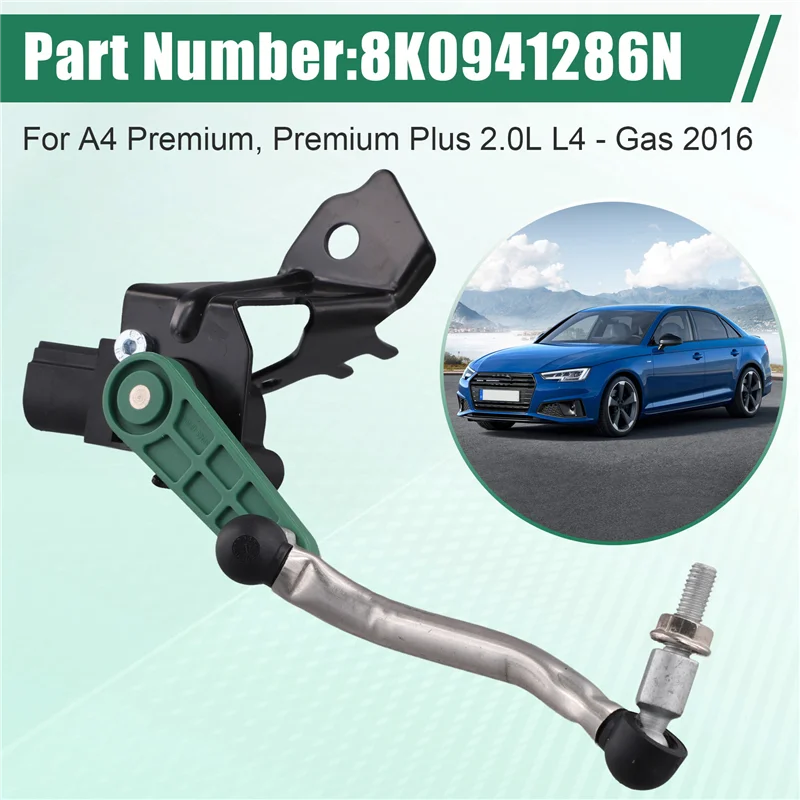 

Front Right 8K0941286N Height Level Sensor Headlight Sensor For A4 B8 Avant S4 08-16 A5 S5 Sportback Coupe 10-17