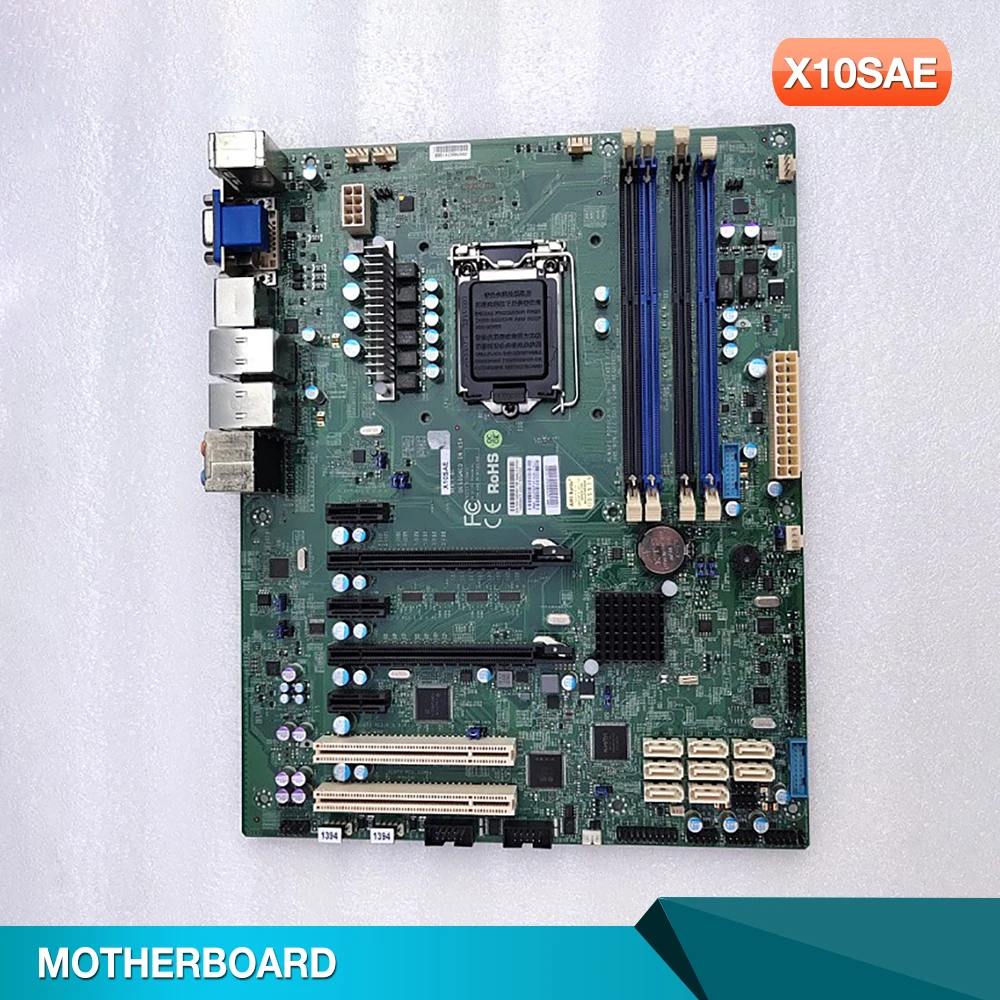 X10SAE For Supermicro Motherboard E3-1200 v3/v4 4th/5th Gen Core i7/i5/i3 Processors LGA1150 DDR3