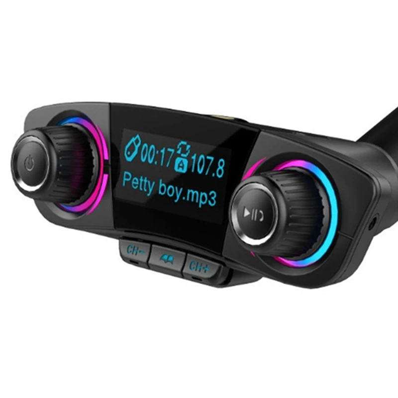 Car Player BT06 Car Bluetooth MP3 Player Multifunctional Bluetooth Multi-Language MP3 Universal LCD Display