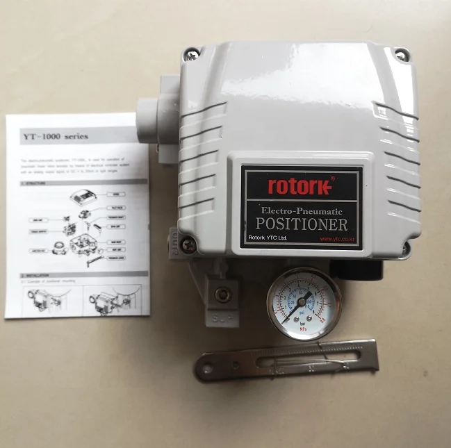 

YTC YT1000-LSN-435S2 Stainless Steel Pneumatic Positioner with 4-20 MA Analog Output