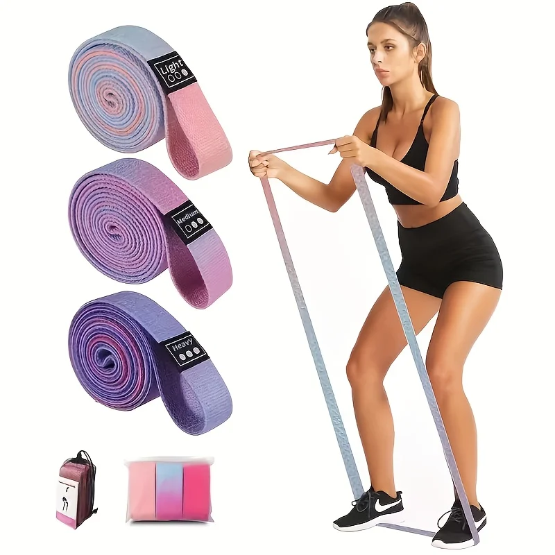 Elastic Resistance Bands for Fitness, Hip Circle Elastic Bands, Yoga Fitness Resistance Bands, Gym Training Tools, Suitable for Hip and Leg Shaping