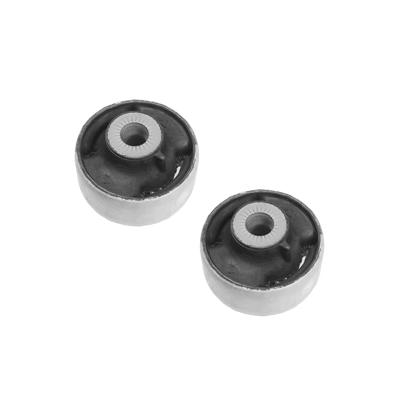 2pcs Control Arm Bushing Rear Yaw Arm Rubber Metal Mount Kit 5Q0407183L for Audi A3 Q3 VW Golf Jett Tiguan Seat Leon Skoda