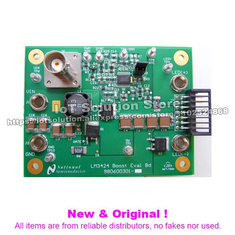 LM3424BSTEVAL LM3424 Boost Evaluation Board