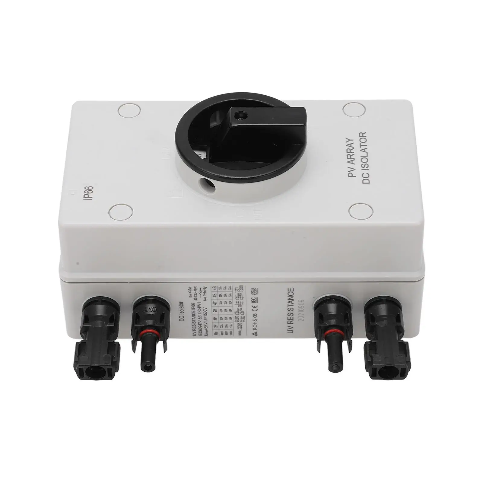 Solar Disconnect Switch PV Isolator Waterproof IP66 DC 1000V 32A for power System Safety Device