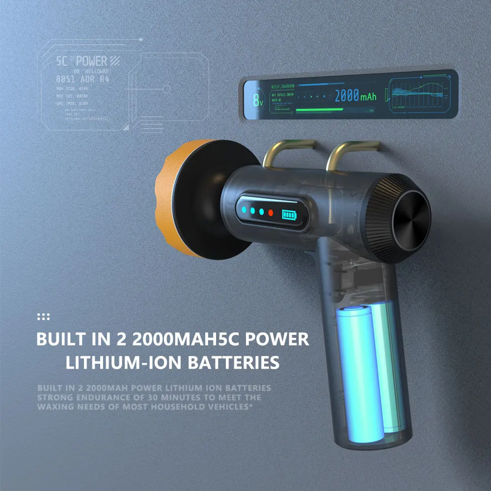 آلة تلميع السيارات الرملي طلاء السيارات اللاسلكية إصلاح الخدش الزجاج الأمامي زجاج زيت فيلم إزالة آلة العناية بالجلد