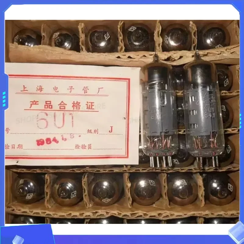 for Shanghai 6U1 Electronic Tube Vacuum Valve J Class Can Replace ECH81 for Vacuum Tube Amplifier Audio Amplifier Accessories