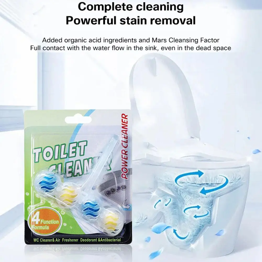 Suspended Toilet Cleaning Ball Strong Decontamination Household Bathroom Bathroom Deodorant Toilet Supplies Air Freshener A8o9