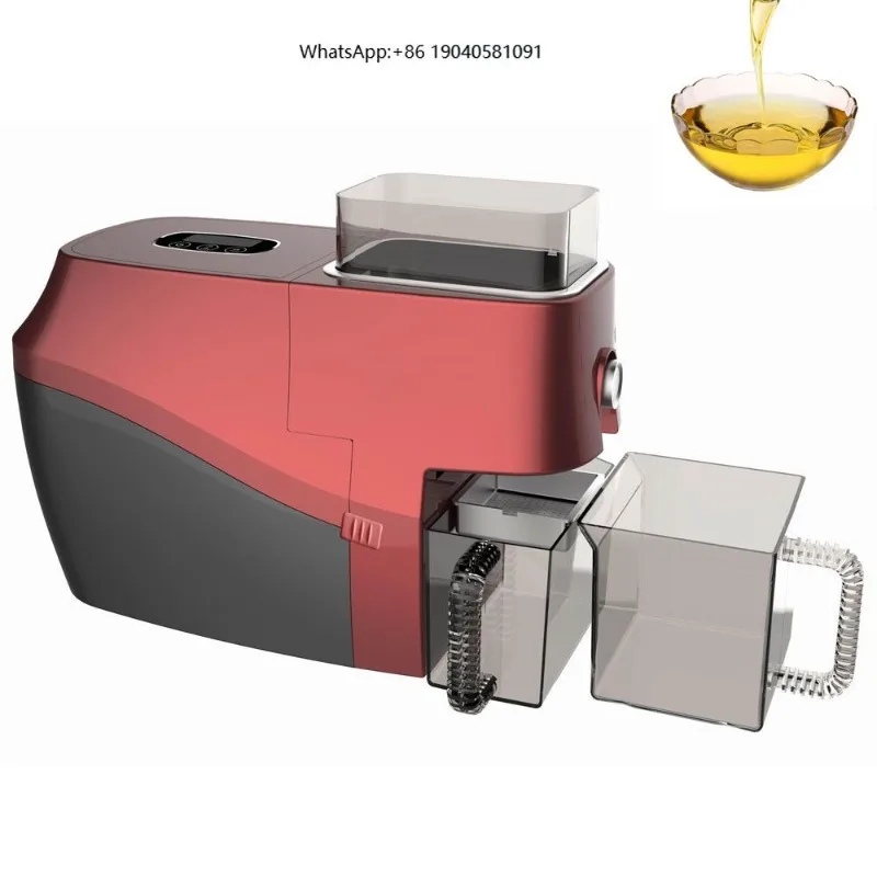 Automatic mini family use coconut walnut sesame peanut camellia colza flax apricot kernel peanut walnut cooking cold oil press