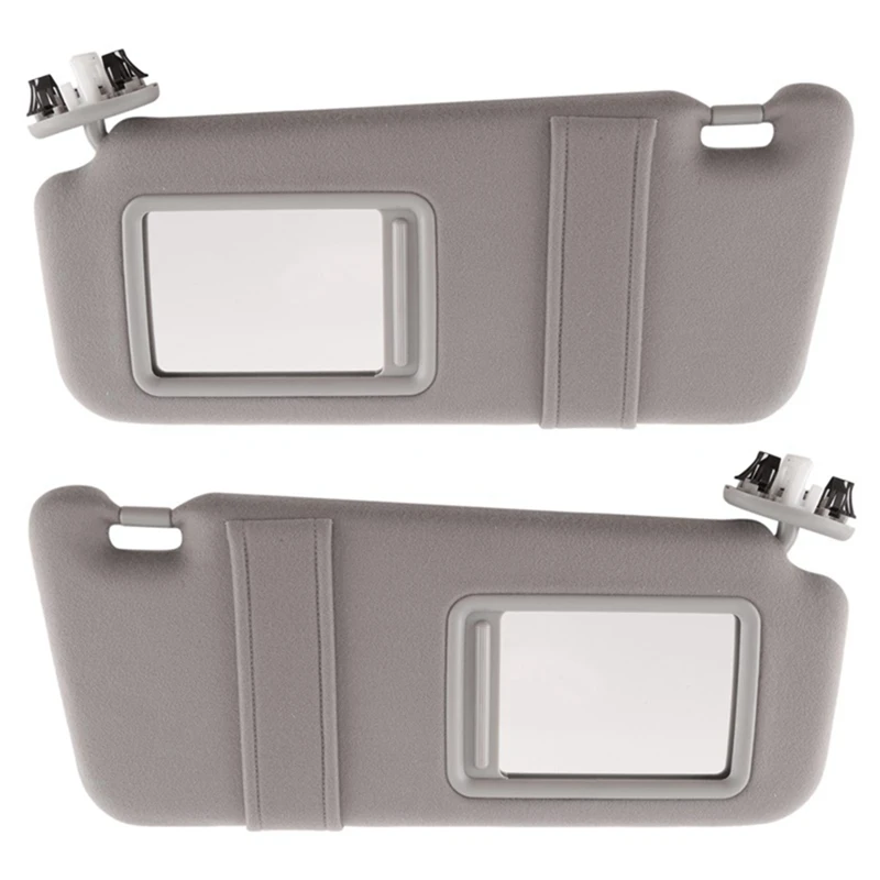 

Automobile Front Sun Visor Sunshade With Vanity Mirror For Toyota Camry 2007-2011 74310-06770-B0 74320-06800-B0 Parts