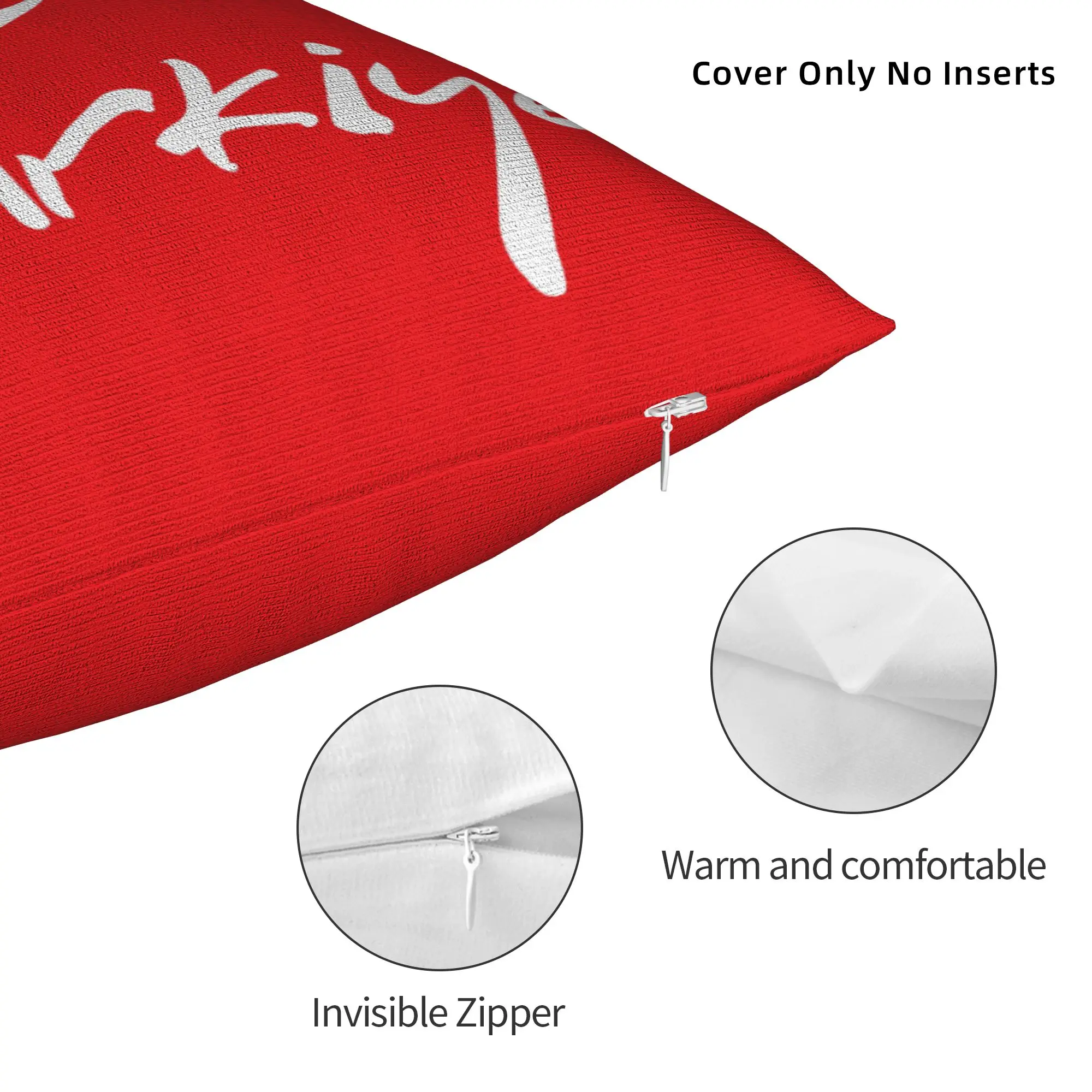 Flag of Turkey Souvenir Pillowcase Soft Polyester Cushion Cover Decorative Turkish Patriot Throw Pillow Case Cover Drop Shipping