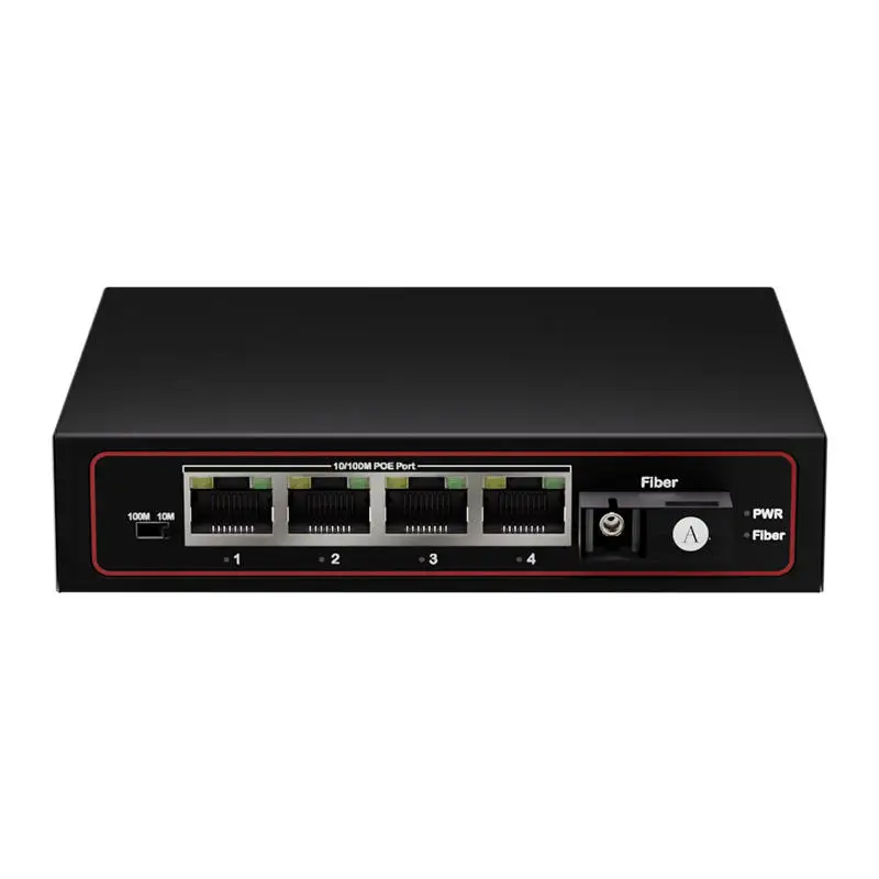 10-100mbps-4-ports-poe-fiber-optic-media-converter-48v-power-over-ethernet-switch