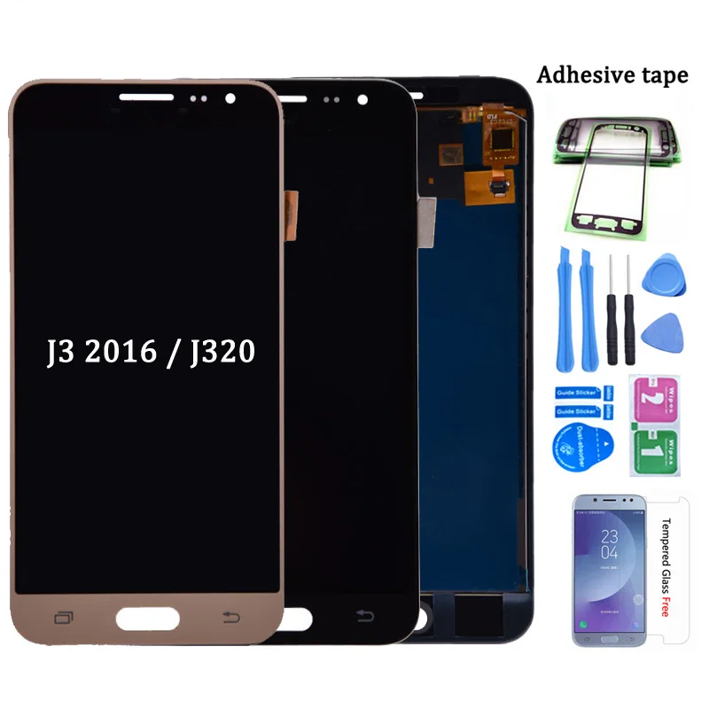 

LCD For Samsung Galaxy J3 2016 J320 J320A J320F J320P J320M J320Y J320FN LCD Display Screen Touch Digitizer