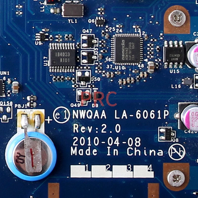 

Fully Tested Good LA-6061P For TOSHIBA A660 A665 Laptop Motherboard HM55 K000104250 K000125640 K000104270 Notebook Mainboard