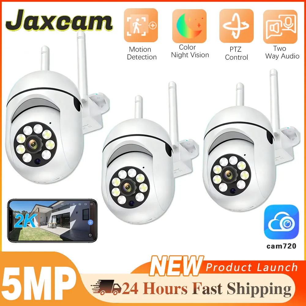 

Камера видеонаблюдения Cam720 5MP HD WiFi, цветное ночное видение, автоматическое отслеживание, IP-камера для дома, внутренняя камера видеонаблюдения CCTV