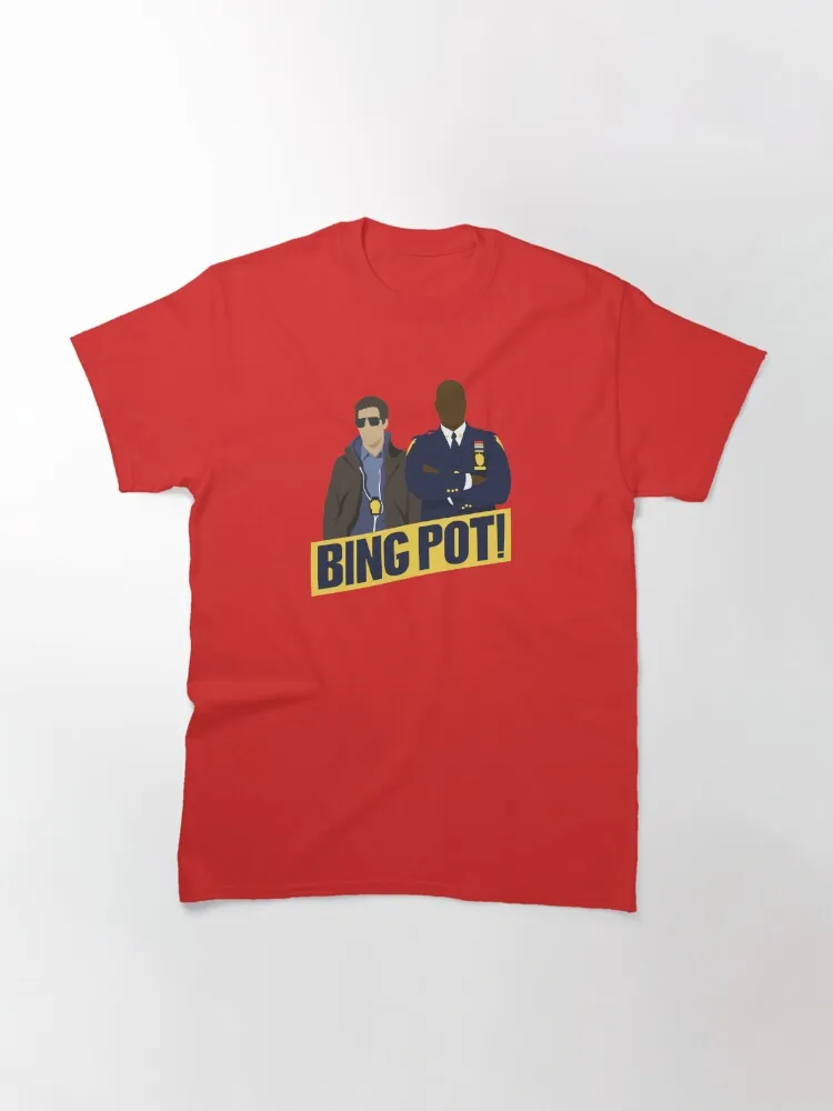 Bing Pot! Classic T-Shirt 100% Cotton Streetwear High Quality New Fashion Top Tees