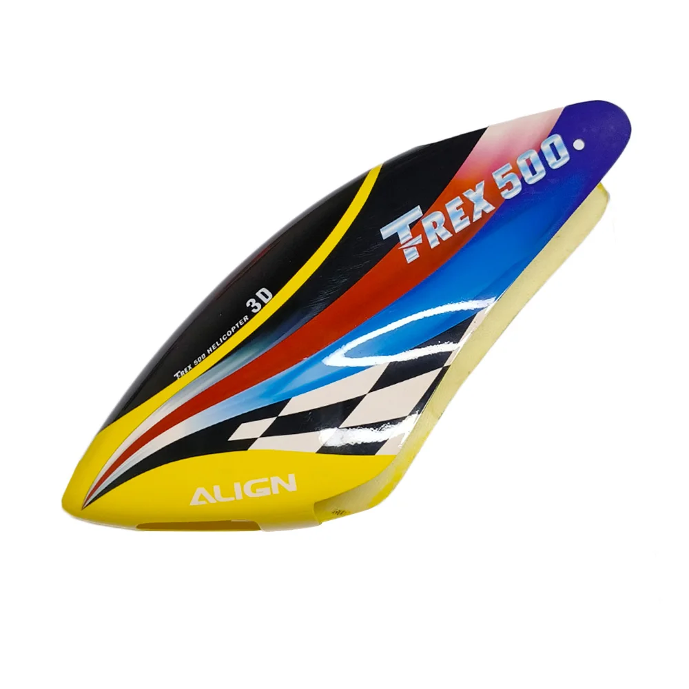 Original 500 ALIGN Glass Fiber Canopy For ALIGN T-REX 500 500X 500L RC Helicopter