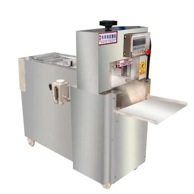 Industriële automatische bevroren vleessnijder/kip varkensvlees rundvlees bevroren vleessnijder