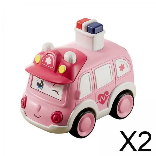 

Инерционная машинка-каталка «Мультяшка» из АБС-пластика, миниатюрные модели транспортных средств для раннего развития и игр детей