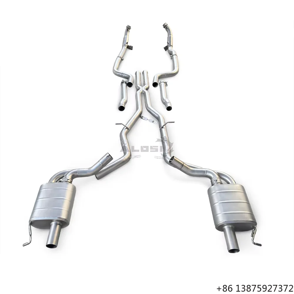 

Valved Catback Exhaust with Long Downpipe for CLS350 W218 3.5 2012-2018 SS304 Performance Sound Muffler